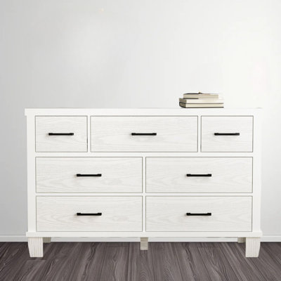 Lexford 130cm W 7 - Drawer Chest of Drawers