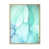 Toile brune avec cadre flottant