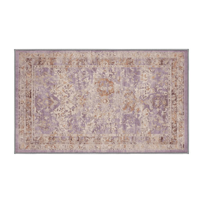 Tapis gris lavable à la machine