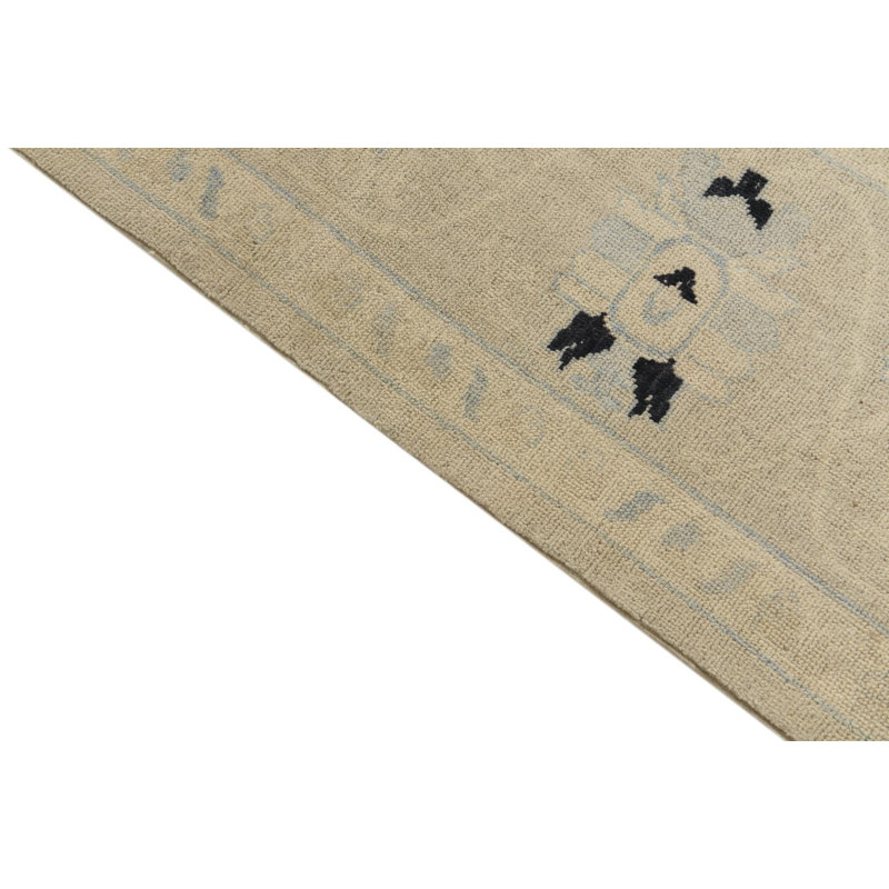 Tapis beige 9 x 12 Oushak
