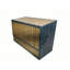 Remise de rangement relevable et porte avant pliable