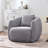 Comfortable U-Style Upholstered Armchair With 1 Pillow, Ideal For Living Room And Bedroom Relaxation, Modern Design, Durable Polyester Fabric, Perfect For Reading Or Watching TV