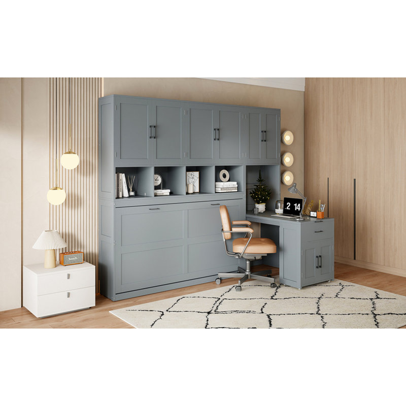 Lit simple - Gris Transformez votre chambre à coucher
