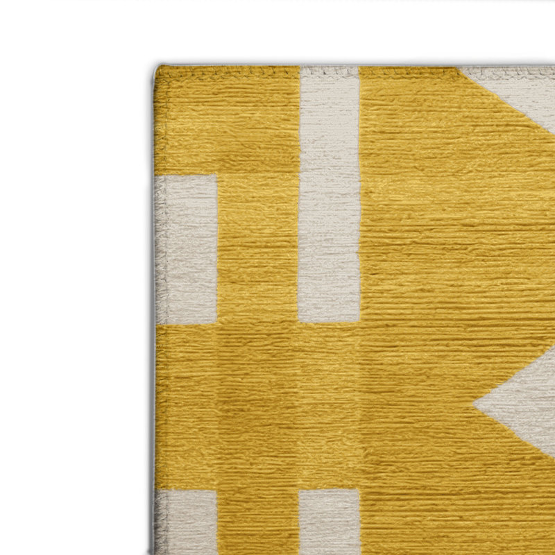 Tapis d'intérieur et d'extérieur à carreaux brun, Rectangulaire 2 pi x 3 pi