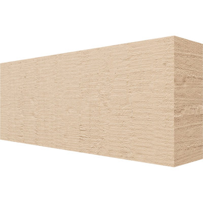 Block Block Woodgrain TimberThane Raider Tail, apprêté brun clair