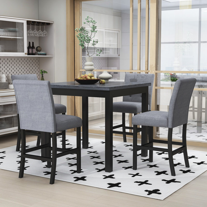 Isara 4 - Person Counter Height Dining Set