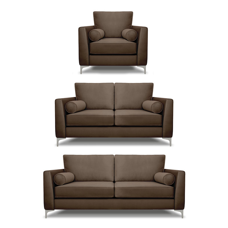 Kyle 3 - Piece Living Room Set, Mole