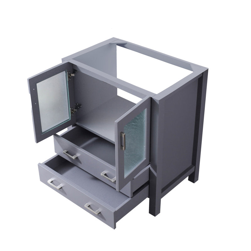 Meuble-lavabo gris foncé 30 po X P 18,25 po D