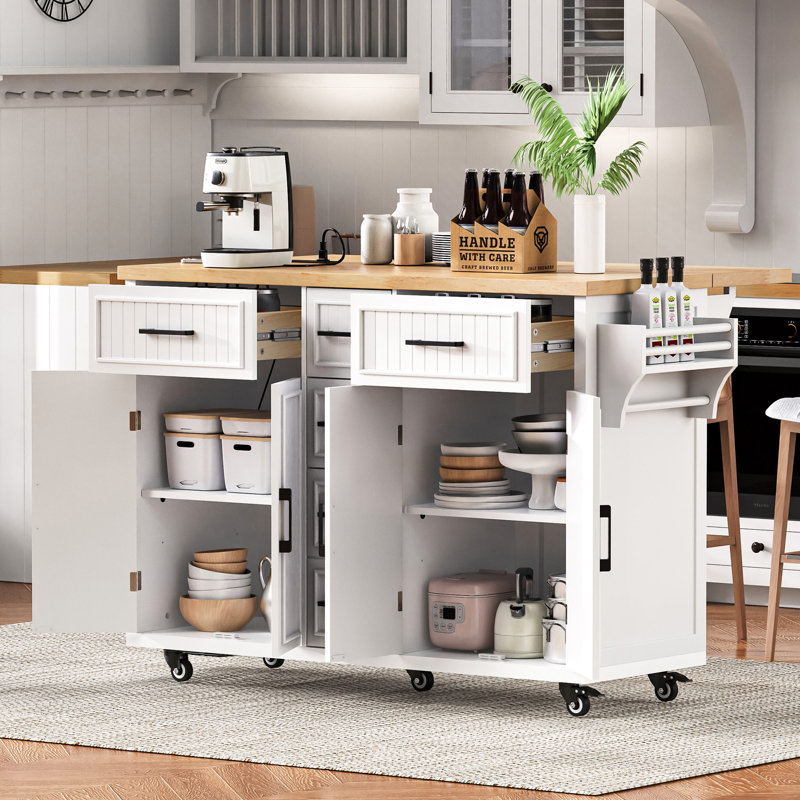 Îlot de cuisine, White