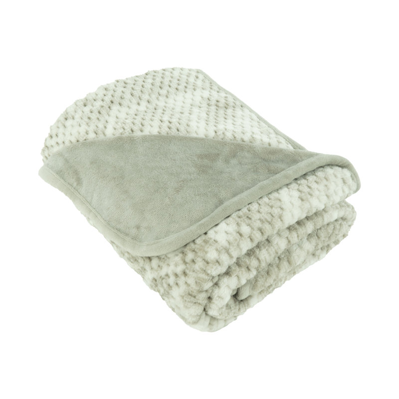 Jeté pour animaux Cozy, White/Gray