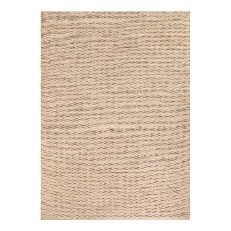 Tapis néo-zélandais en laine tissé à la main Yanellie, Rectangle 10 pi x 14 pi 1 po
