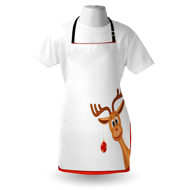 Christmas No Pattern Bib Apron
