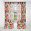Tropic Dreams - Motif tropical - Rideau floral - Velours obscurcissant - 1 panneau-107577418