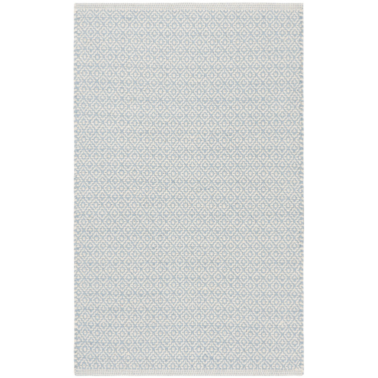 Bester Hand Woven Cotton Geometric Rug