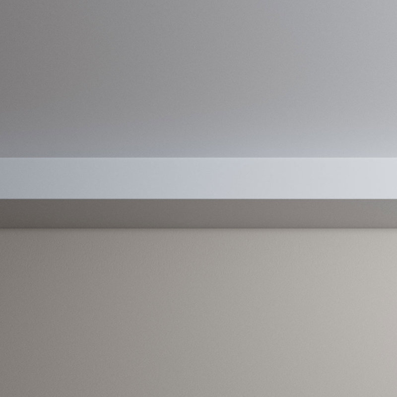 Colleen 6 in. x 96 in. Unfinished Polyurethane Crown Moulding