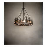 Wildlife At Dusk Downrod Ceiling Fan