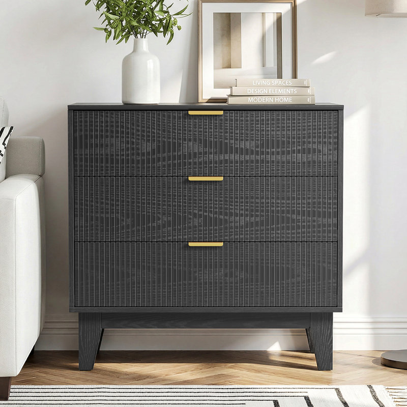 Commode 3 tiroirs Candelario