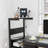 Computer Desk with Power Outlet & Storage Shelves, Study Table with USB Ports Charging Station
