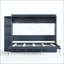 Lit plateforme escamotable avec tablette, armoires latérales et tiroirs Murphy-403820692-403820694