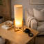 LAMPE DE TABLE EN BOIS DATURA