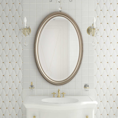Miroir mural H 32 po One