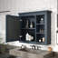 Armoire de rangement murale pour salle de bain, armoire Ã  pharmacie, armoire murale moderne pour salle de bain avec miroir