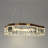 Josse Dimmable Wagon Wheel LED Crystal Chandelier