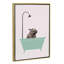 Hippopotame dans une baignoire, art encadré-49839962-49839969