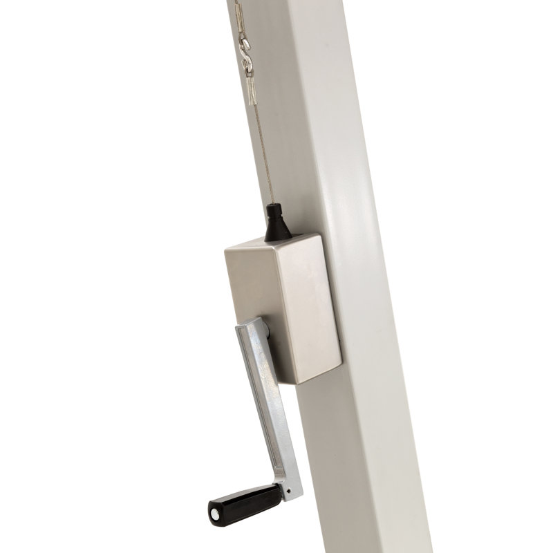 Picollo 10.5' Round Cantilever Umbrella, Ash, Double Stack Metal Plate