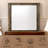 Elettra Rustic Walnut Finish Mirror