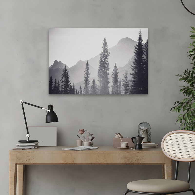Pays de Kananaskis rustique minimaliste et moderne, H 24 po x l 16 po