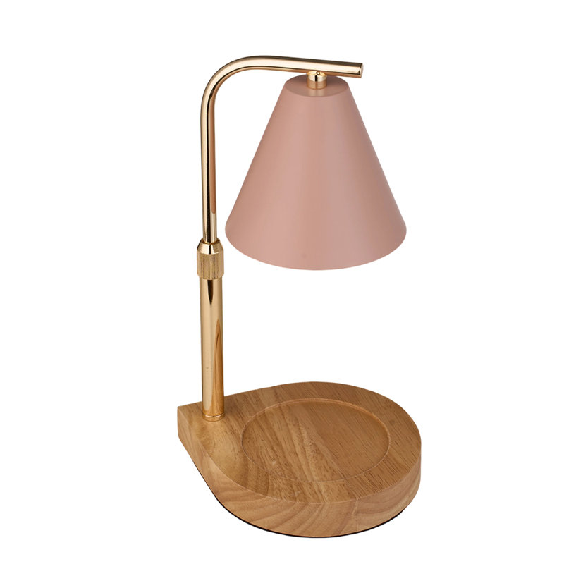 Wood USB Table Lamp
