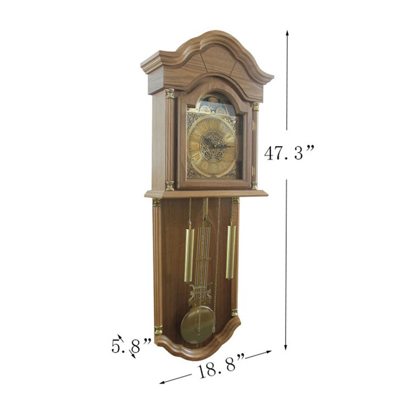 Horloge-lanterne murale