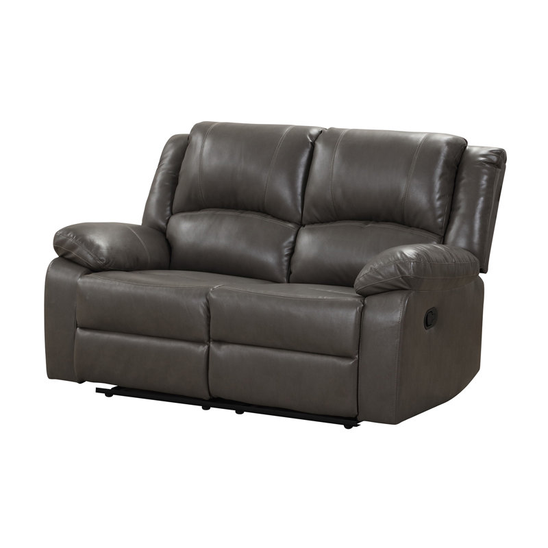 Causeuse transitionnelle l 60,4 po, gris
