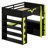 Pro-Gamer Loft Bed Featuring Integrated Workspace, Customizable LED Lights, Power Hub, Bookshelf, Pegboard And Storage Solutions-1617364335