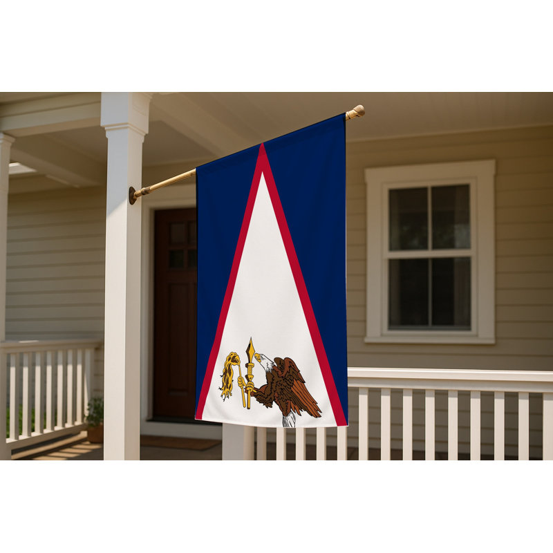 Drapeau des Samoa américaines — Drapeau d'extérieur