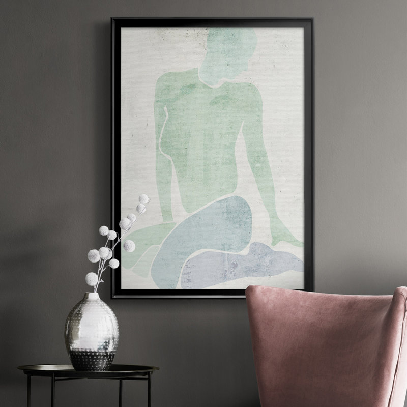Stretching III - reproduction d'art sur toile, Noir, H 36,5 po x l 26,5 po x P 1 po