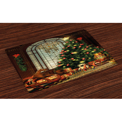 Montezuma Christmas Xmas Tree Placemat