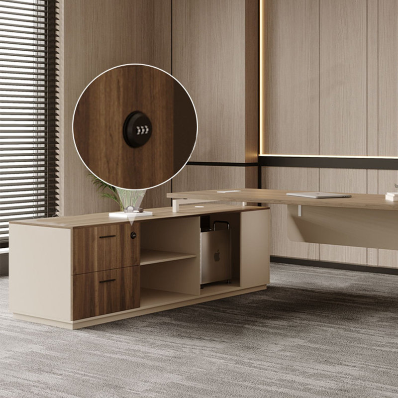 Bureau en bois manufacturé durable