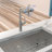 360° Pull-Down Kitchen Faucet With 4 Spray Modes, Brushed Nickel