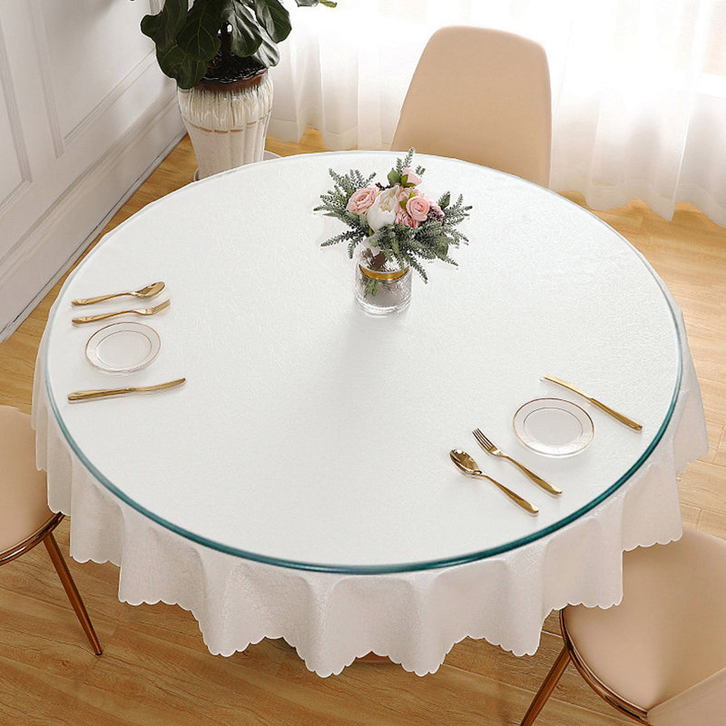 Seulement le plateau en verre. Plateau de table rond 42 po en verre trempé