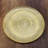 Pyle Gilded Glass Dinner Plate-1220906211