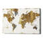 « gilded map », impression sur toile-26309683
