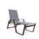 Holna Outdoor Rust-Resistant Metal Chaise Lounge