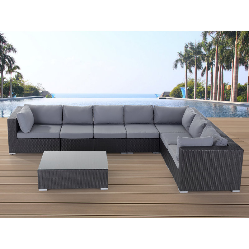 Outdoor Patio Sofa Cover, Grey