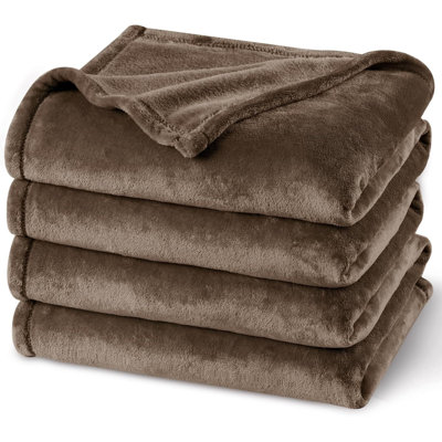 PHF Ultra Soft Fleece Blanket, No Shed No Pilling Luxury Plush Cozy 300GSM Lightweight Blanket for Bed, Couch, Chair, Sofa, Perfect Decorations Gifts