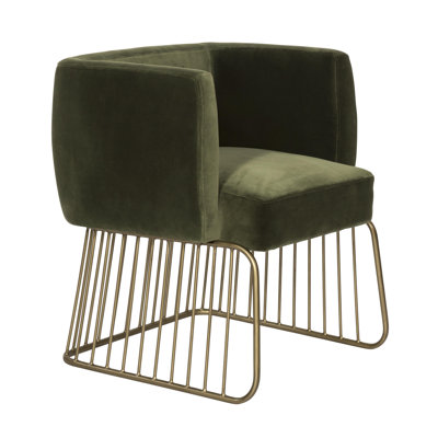 Fauteuil de salle à manger rembourré Dory