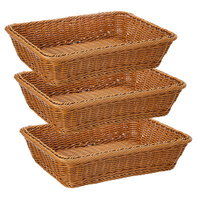 Ensemble de paniers en polypropylène