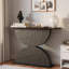 Console demi-cercles avec lumière DEL et texture en forme de marteau 3D