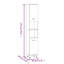 Fronie Bathroom Storage Furniture Set-1911595740